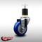 Service Caster 3.5'' SS Blue Poly Wheel Swivel 1-7/8'' Expanding Stem Caster SCC-SSEX20S3514-PPUB-BLUE-178 - alternate 3